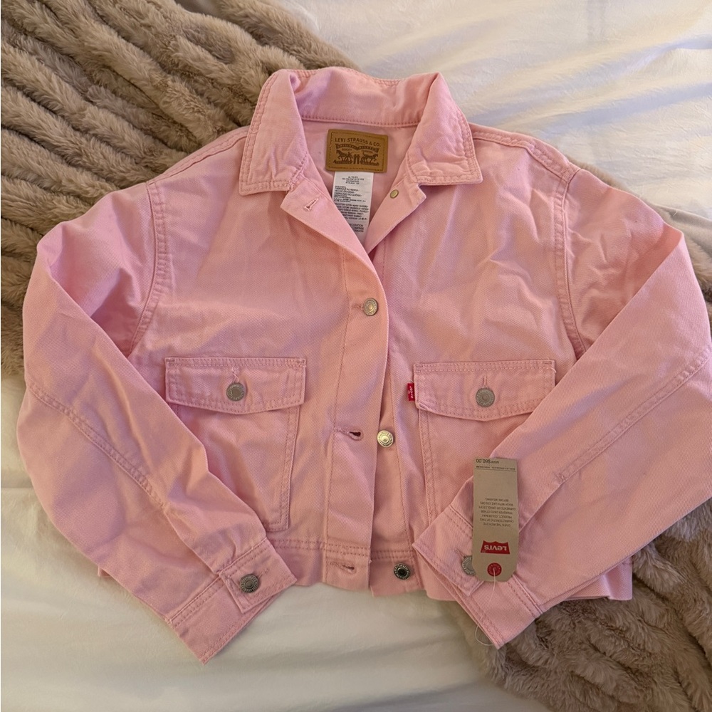 Pink Levi’s Jean Jacket